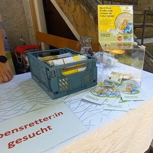 Danke für Ihre Spenden bei der Stammzellentypisierung